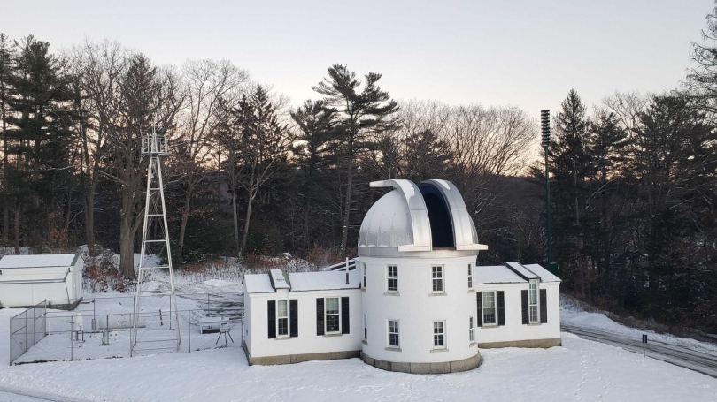 Shattuck Observatory Shattuck observatory at sunset