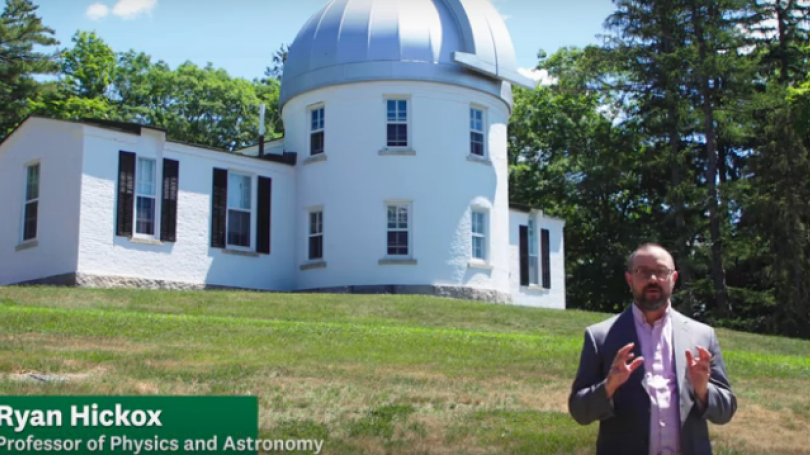 Prof. Ryan Hickox Discusses Astronomy Discovery