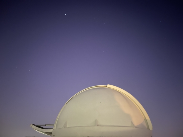 The rooftop observatory at the University of Cape Town
